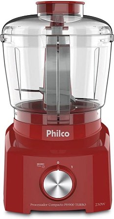 Processador Compacto Philco PH900V Turbo Vermelho 250W 220V