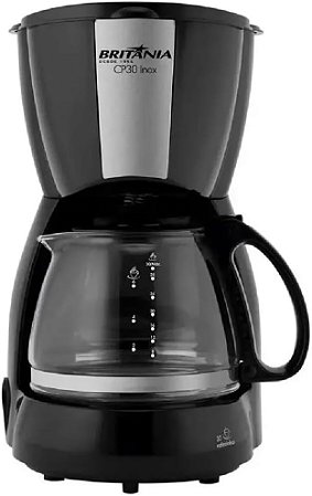 Cafeteira Britânia CP30 30 xicaras Preto 220V