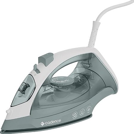 Ferro de Passar Cadence 2 em 1 IRO215 Cinza 110V - IRO215-127