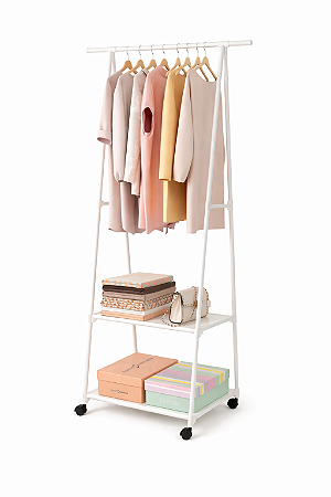 SUPORTE PARA ROUPA E UTENSILIO MULTMAXX BRANCO MTX130