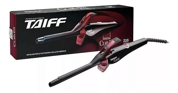 Modelador de cachos Taiff Curves 1/2'' Bivolt