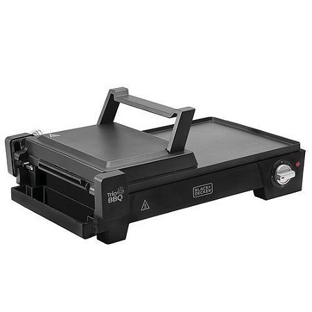 Grill Elétrico Black Decker 3X1 Com Abertura 180 G2200-B2 220v
