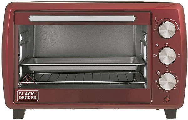 FORNO ELETRICO BLACK DECKER 21LT 1500W FT21V-BR 110v