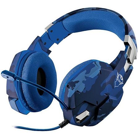 Headset Gamer Trust Carus GXT 322B Azul T23249