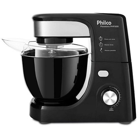 Batedeira Planetaria Php500P Turbo Preta 110v Philco