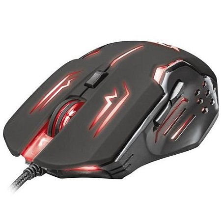Mouse Gamer Trust Rava GXT 108 2000dpi Com Fio T22090