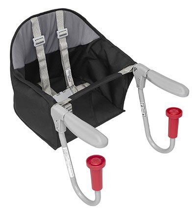 CADEIRA DE ENCAIXE EM MESA FIT PRETA - TUTTI BABY