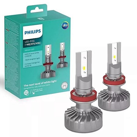Lampada Led H11 Philips Ultinon 5w 11366ULWX2