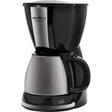 Cafeteira Eletrica Britania Inox 30 Temp 110v