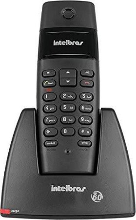 Telefone Fixo Intelbras Sem fio TS 40 Preto