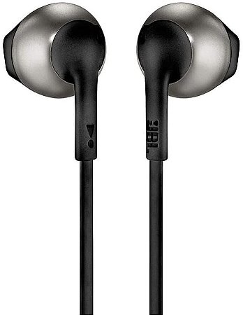 Fone de Ouvido JBL In Ear T205 Pure Bass Preto