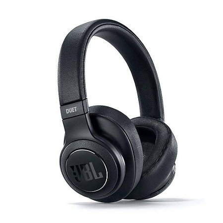 Fone de ouvido supra-auricular JBL Duet NC sem fio com cancelamento de ruído Preto