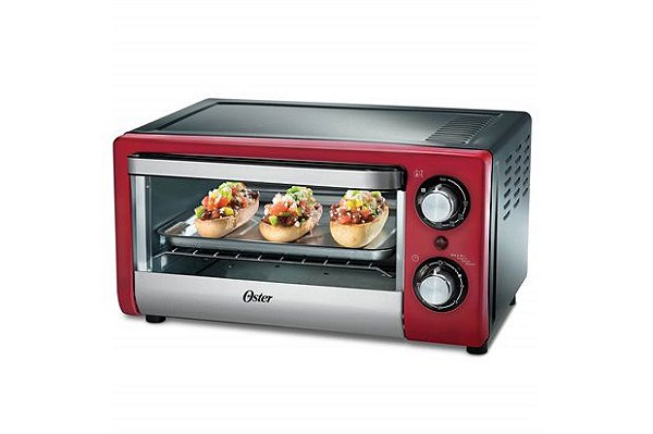 Forno Elétrico Oster 10lt Compact Vermelho tssttv10ltr-017 110v