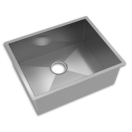 Cuba Cozinha Aço Inox Mekal LR-40 Handmade 40x40x23