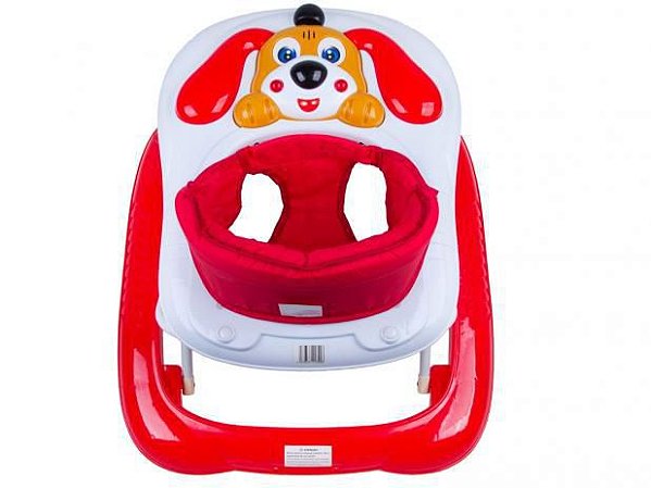 Andador Bichos Cachorro Vermelho Baby Style