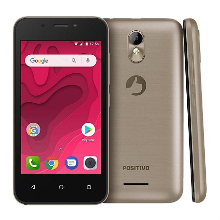 Smartphone Positivo S431 Twist Mini Dual Dourado