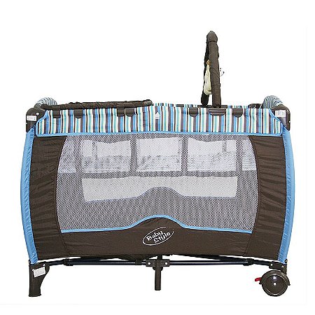 BERÇO PLUS LISTRAS BABY STYLE