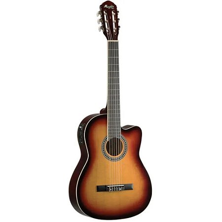 Violao Tagima Memphis Nylon eletrico AC-60 Sunburst