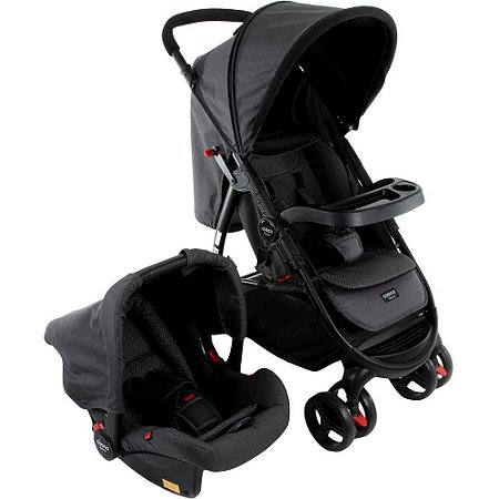 Carrinho Travel System Nexus Duo Cosco Preto