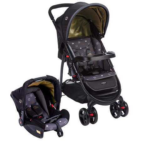 Carrinho Travel System Nexus Cosco Preto