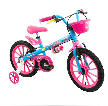 Bicicleta Infantil Aro 16 Candy Nathor