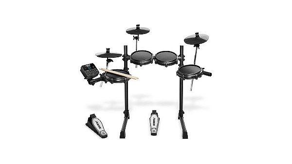 Bateria Eletronica 7pcs c/120 sons e KP
