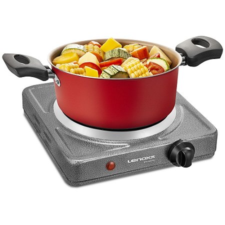 Fogao Eletrico Pratic PFE351 Lenoxx 1 boca 110v