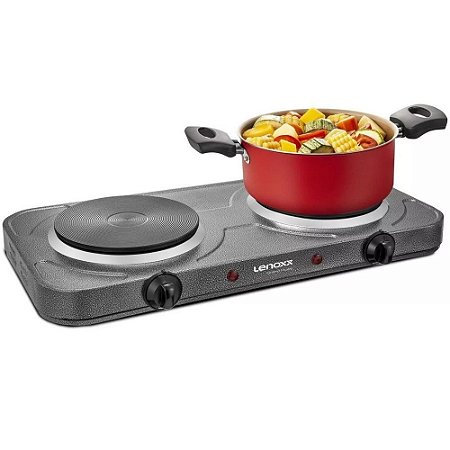Fogao Eletrico Grand Pratic PFE353 Lenoxx 2 bocas 110v