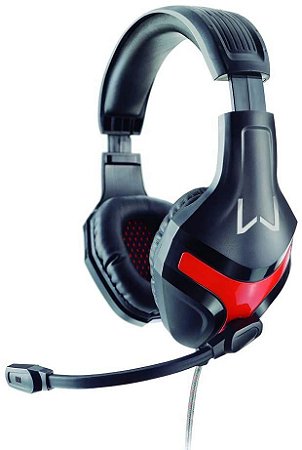 FONE DE OUVIDO HEADSET GAMER RED- MULTILASER PH101