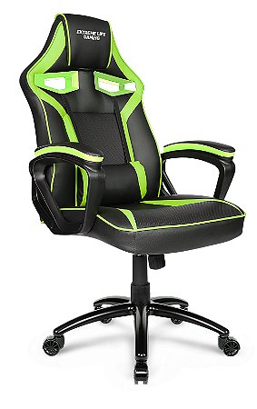 Cadeira Gamer Raptor CH04GE Verde/Preto ELG