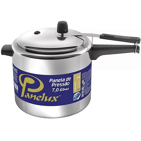 Panela de Pressao Panelux 7L Polida Classic