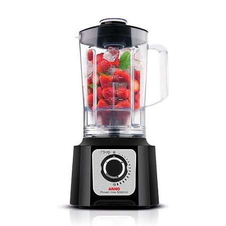 LIQUIDIFICADOR ARNO POWER MAX 1000 - 15 VELOCIDADES 1000W LN55 110V