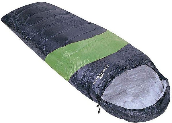 Saco de dormir Nautika NTK Preto e Verde 5°C à 12°C 230100-PRVD