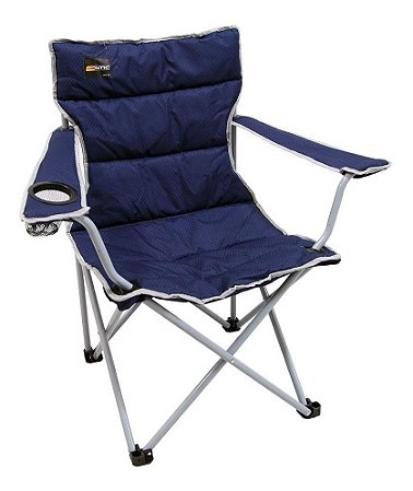 Cadeira para camping e pesca dobrável Boni Nautika Azul NTK 290430-AZ