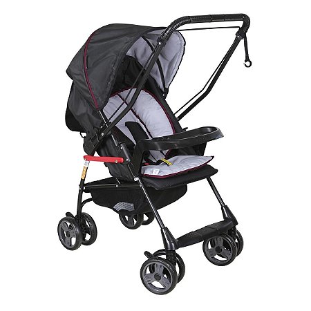 Carrinho de Bebê Galzerano Milano Reversível II 1016PPR