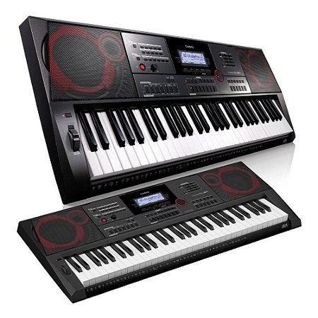 Teclado Musical Casio Intermediario Digital Preto CT-X5000C2-BR