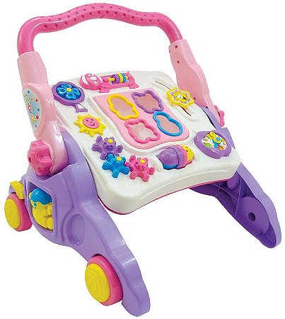 ANDADOR DIDÁTICO 4 EM 1 MARAL Menina 3006