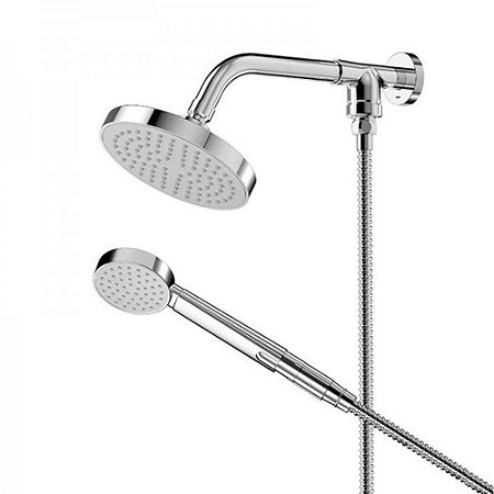 CHUVEIRO EDEN 150 COM DESVIADOR DN15 1/2 CHROME 00985606