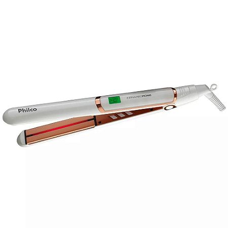 Prancha Philco Infrared Rose Placas Em Cerâmica Bivolt