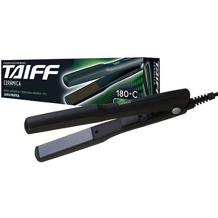 Prancha Taiff Ceramica Bivolt Automatico 180c Preto
