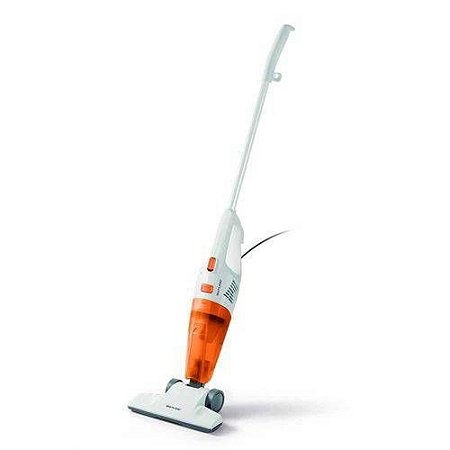 Aspirador de Pó Vertical 2 em 1 Multilaser HO011 110V 700W Branco/Laranja