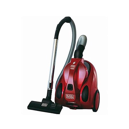 Aspirador de Pó Vermelho A4V-B2 Black Decker 220V