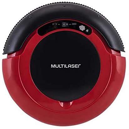 Aspirador de pó Multilaser Robô 3 em 1 HO041 Vermelho Bivolt