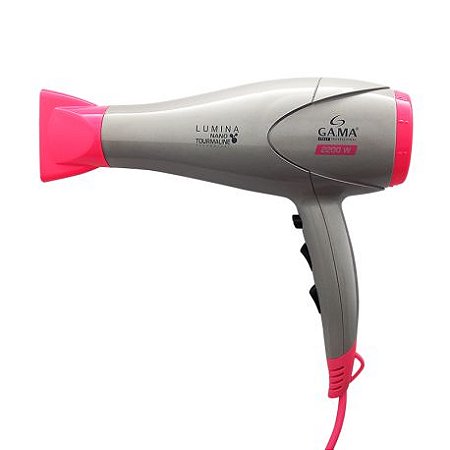 Secador de Cabelo Gama Italy Lumina Nano Tourmaline ASS2186 110v