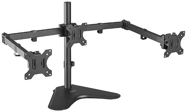 SUPORTE ARTICULADO DE MESA PARA 3 MONITORES DE 13 A 27 ELG T1236N