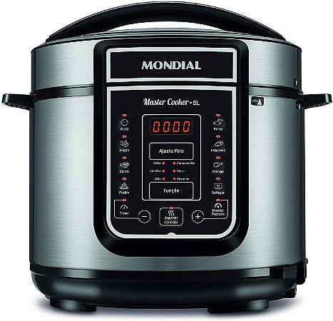 PANELA ELETRICA DE PRESSÃO DIGITAL MASTER COOKER PE38 MONDIAL 110V