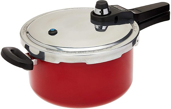 Panela de Pressão Nigro Eterna Vermelha 4,5 Litros 097179