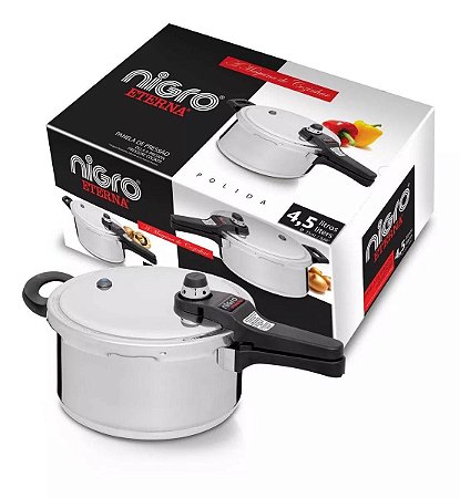 Panela de Pressão Nigro Eterna Polida 4,5 Litros 097102
