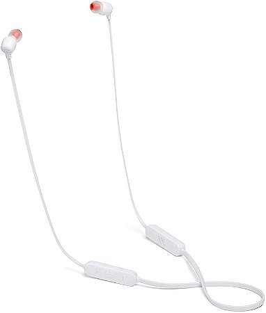 Fone de Ouvido JBL sem fio Bluetooth T115 Branco