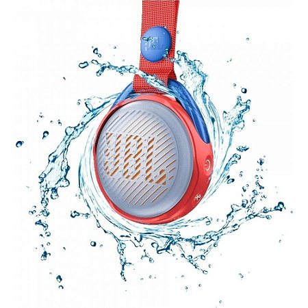 Caixa de Som Bluetooth JBL JR POP Vermelha